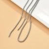 Wholesale Jewelry Stainless Steel Y2k Chain Electroplated Bracelet Necklace Accessories