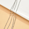 Wholesale Jewelry Stainless Steel Y2k Chain Electroplated Bracelet Necklace Accessories