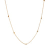 Wholesale Jewelry Stainless Steel Zircon Geometric Necklace For Women