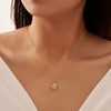 Wholesale Jewelry Star Shape S225 Sterling Silver Hammered 14K Gold Plated O Chain Necklace