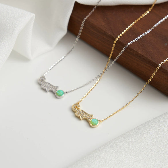 Wholesale Jewelry 925 Sterling Silver Animal Zodiac Cartoon Design Pendant Necklace O Chain
