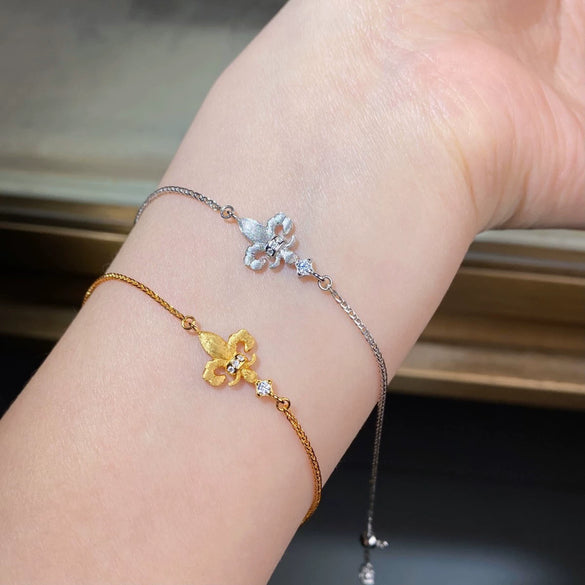 Wholesale Jewelry 925 Sterling Silver Cross Crown Roman Numeral Geometric Style Electroplated Bracelet Necklace Earrings Set