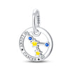 Wholesale Jewelry 925 Sterling Silver Dripping Oil Twelve Constellations Pendant