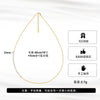 Wholesale Jewelry 925 Sterling Silver Geometric Fashion Electroplated Necklace For Women