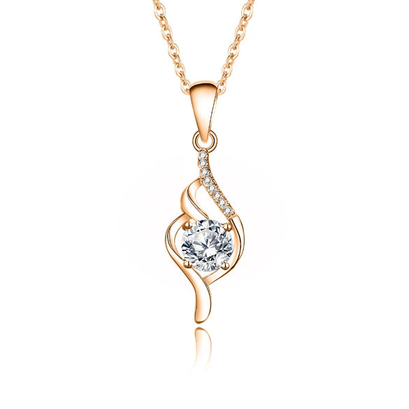 Wholesale Jewelry 925 Sterling Silver Geometric Pattern Mosan Diamond Pendant Necklace For Women