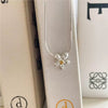 Wholesale Jewelry 925 Sterling Silver Geometric Snake Bone Necklace