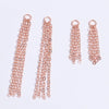 Wholesale Jewelry 925 Sterling Silver Geometric Tassel Pendant Handmade Electroplated For Women