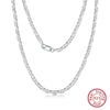 Wholesale Jewelry Sterling Silver Japanese Chain Necklace Geometric Style Electroplated For Men