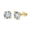 Wholesale Jewelry Sterling Silver Moissanite Geometric Style Electroplated Necklace And Earrings For Women