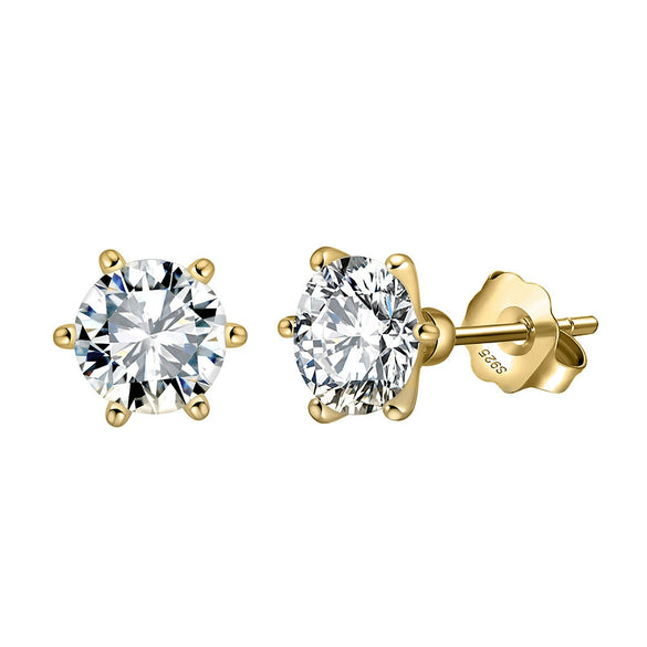 Wholesale Jewelry Sterling Silver Moissanite Geometric Style Electroplated Necklace And Earrings For Women