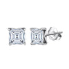 Wholesale Jewelry Sterling Silver Moissanite Geometric Style Electroplated Necklace And Earrings For Women