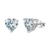 Wholesale Jewelry Sterling Silver Moissanite Geometric Style Electroplated Necklace And Earrings For Women