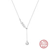 Wholesale Jewelry Sterling Silver Natural Freshwater Pearl Baroque Pendant Necklace With Geometric Pattern And Electroplating Treatment
