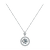 Wholesale Jewelry 925 Sterling Silver Niche Geometric Zircon Necklace Set With Precious Stones