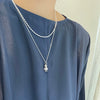 Wholesale Jewelry 925 Sterling Silver Olive Chain Necklace With Plants And Flowers Style And Electroplating Treatment