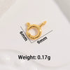 Wholesale Jewelry 925 Sterling Silver Oshaped Spring Buckle Electroplated Connection Buckle For Necklace And Bracelet