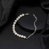 Wholesale Jewelry 925 Sterling Silver Pearl Bracelet Electroplated