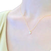 Wholesale Jewelry 925 Sterling Silver Petal Pendant O Shaped Chain 14K Gold Plated Fresh Flower Design