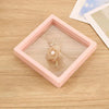 Wholesale Jewelry Storage Box Transparent Dustproof Paper And Cardboard Box For Ring Necklace Display Packaging