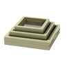 Wholesale Jewelry Storage Box Transparent Dustproof Paper And Cardboard Box For Ring Necklace Display Packaging