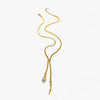 Wholesale Jewelry Streetwear Cool Style Snake 316L Stainless Steel  Rhinestones 18K Gold Plated Inlay Necklace