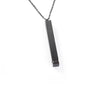 Wholesale Jewelry Streetwear U Shape Customization Laser Engraving 304 Stainless Steel 18K Gold Plated Pendant Necklace Cable Chain