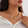 Wholesale Jewelry Sweet Geometric Alloy Clavicle Chain With Strawberry Pattern For Women