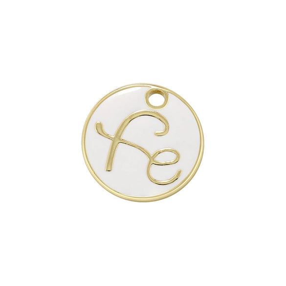 Wholesale Jewelry Sweet Geometric Copper Pendant With Dripping Oil Design