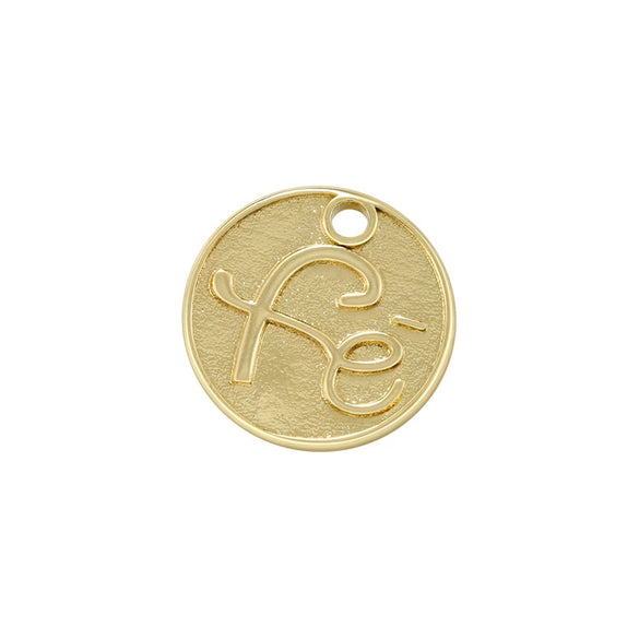 Wholesale Jewelry Sweet Geometric Copper Pendant With Dripping Oil Design