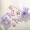 Wholesale Jewelry Sweet Style Copper Animal Zodiac Heart Shape Electroplated Pendant Accessories Including Necklace Bracelet Earrings