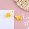 Wholesale Jewelry Sweet Style Plastic Resin Fruit Strawberry Apple Pineapple Grape Lemon Pendant Dripping Glue Handmade