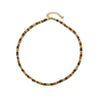 Wholesale Jewelry Tiger Eye Stone And Egg Stone On Titanium Steel Geometric Vintage Handmade Clavicle Chain Necklace For Women