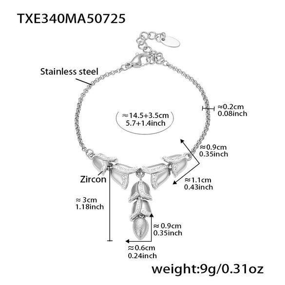 Wholesale Jewelry 316L Stainless Steel Animal Zodiac Geometric Style Electroplated Pendant Necklace