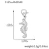 Wholesale Jewelry 316L Stainless Steel Animal Zodiac Geometric Style Electroplated Pendant Necklace