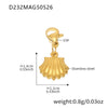 Wholesale Jewelry 316L Stainless Steel Animal Zodiac Geometric Style Electroplated Pendant Necklace