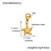 Wholesale Jewelry 316L Stainless Steel Animal Zodiac Geometric Style Electroplated Pendant Necklace