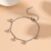 Wholesale Jewelry Titanium Steel Ball Pendant With Plants Flowers Pattern For Women