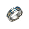 Wholesale Jewelry Titanium Steel Bat Ring Unisex With Animal Pattern Electroplated