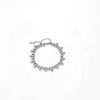 Wholesale Jewelry Titanium Steel Box Chain Multiple Ball Pendant With Plants Flowers Pattern For Women