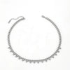 Wholesale Jewelry Titanium Steel Box Chain Multiple Ball Pendant With Plants Flowers Pattern For Women