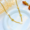 Wholesale Jewelry Titanium Steel Butterfly Chain Necklace Electroplated Animal Style
