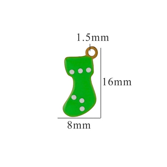 Wholesale Jewelry Titanium Steel Christmas Cartoon Pendant With Snowflake And Fivepointed Star Electroplated Diy Handmade Styling With Letters Numbers Text