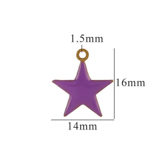 Wholesale Jewelry Titanium Steel Christmas Cartoon Pendant With Snowflake And Fivepointed Star Electroplated Diy Handmade Styling With Letters Numbers Text