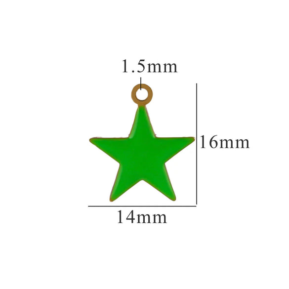 Wholesale Jewelry Titanium Steel Christmas Cartoon Pendant With Snowflake And Fivepointed Star Electroplated Diy Handmade Styling With Letters Numbers Text