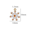 Wholesale Jewelry Titanium Steel Christmas Cartoon Pendant With Snowflake And Fivepointed Star Electroplated Diy Handmade Styling With Letters Numbers Text