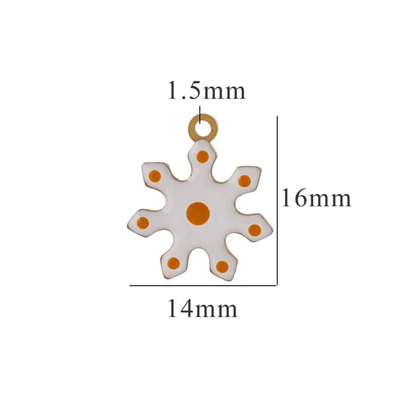 Wholesale Jewelry Titanium Steel Christmas Cartoon Pendant With Snowflake And Fivepointed Star Electroplated Diy Handmade Styling With Letters Numbers Text