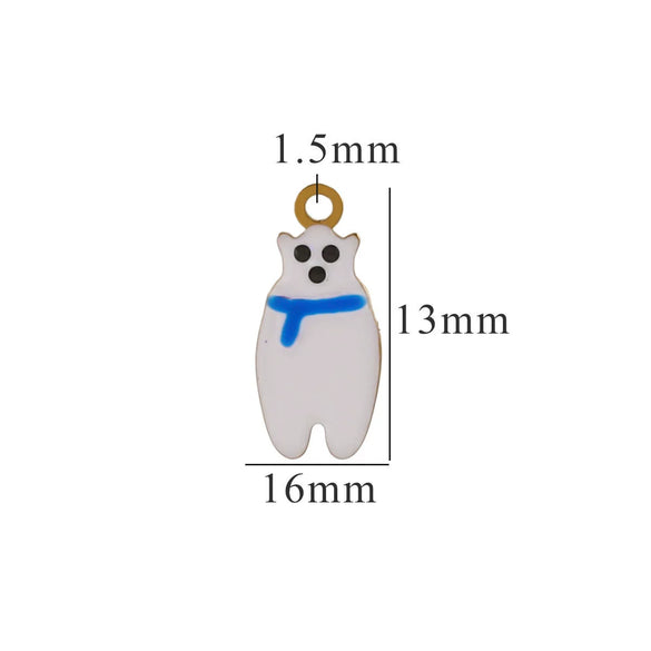 Wholesale Jewelry Titanium Steel Christmas Cartoon Pendant With Snowflake And Fivepointed Star Electroplated Diy Handmade Styling With Letters Numbers Text