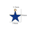 Wholesale Jewelry Titanium Steel Christmas Cartoon Pendant With Snowflake And Fivepointed Star Electroplated Diy Handmade Styling With Letters Numbers Text