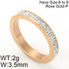 Wholesale Jewelry Titanium Steel Cut Out Roman Numeral Women's Ring Electroplated