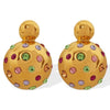 Wholesale Jewelry 316L Stainless Steel Electroplated Gold U Shape Fashion Ol Style Earrings For Women